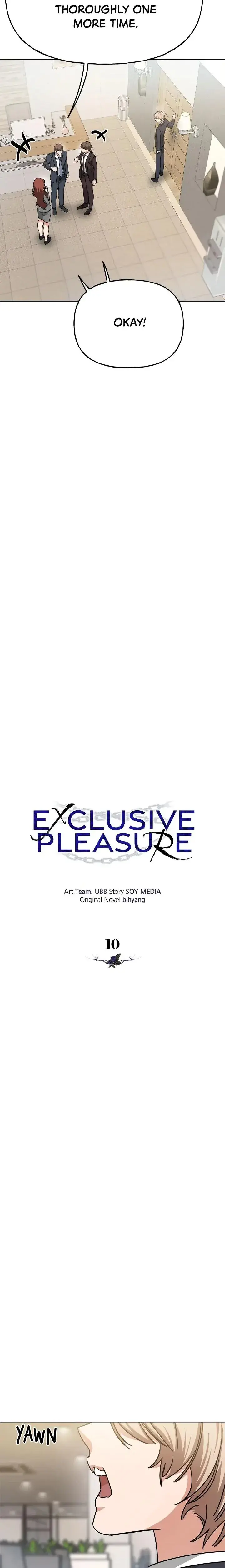 Exclusive Pleasure Chapter 10 - Page 3
