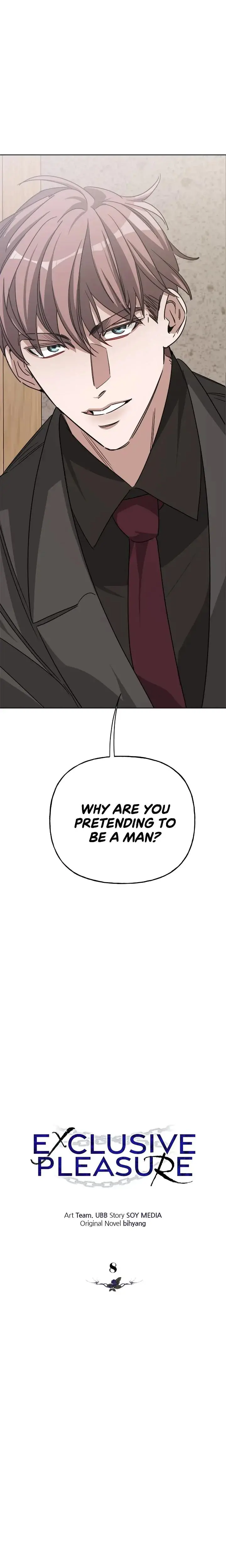 Exclusive Pleasure Chapter 8 - Page 1