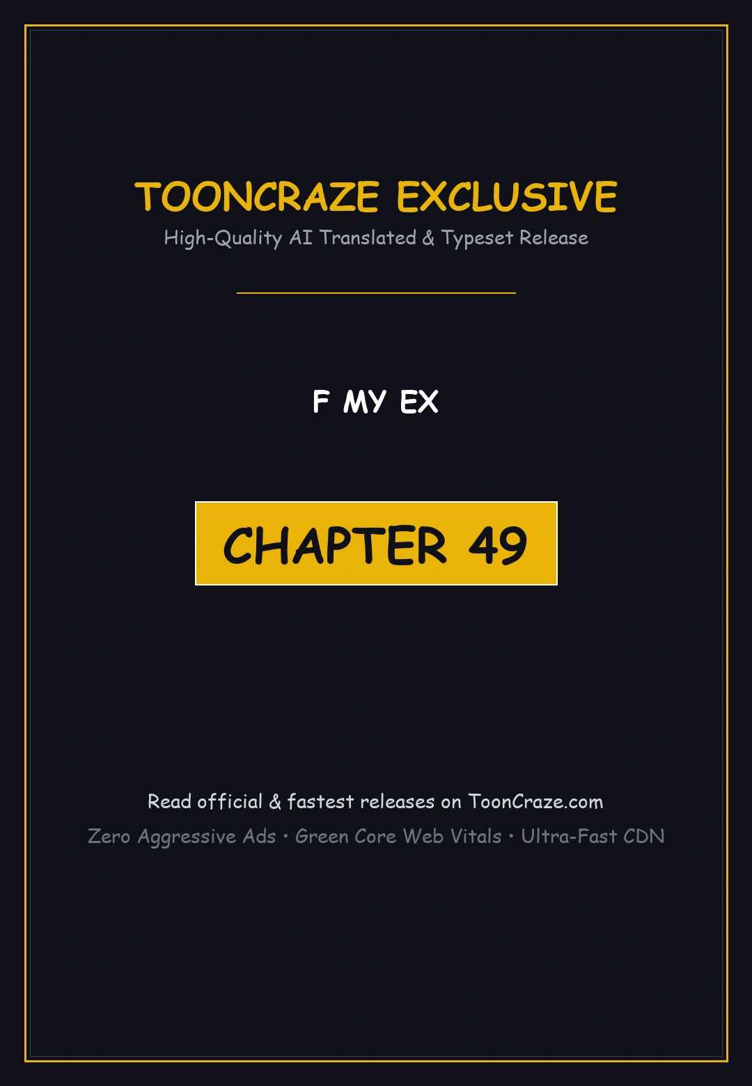 F My Ex Chapter 49 - Page 1
