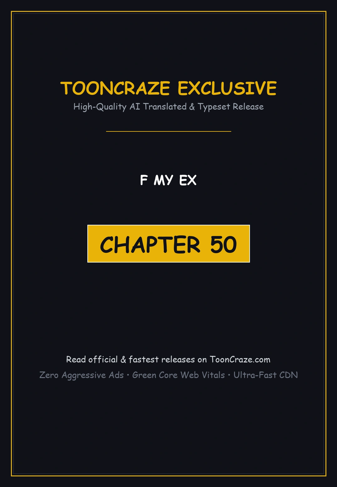 F My Ex Chapter 50 - Page 1