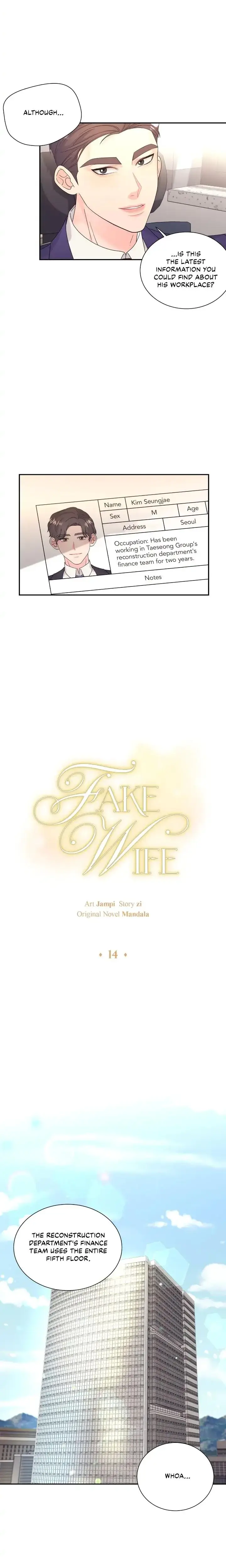 Fake Wife Chapter 14 - Page 3