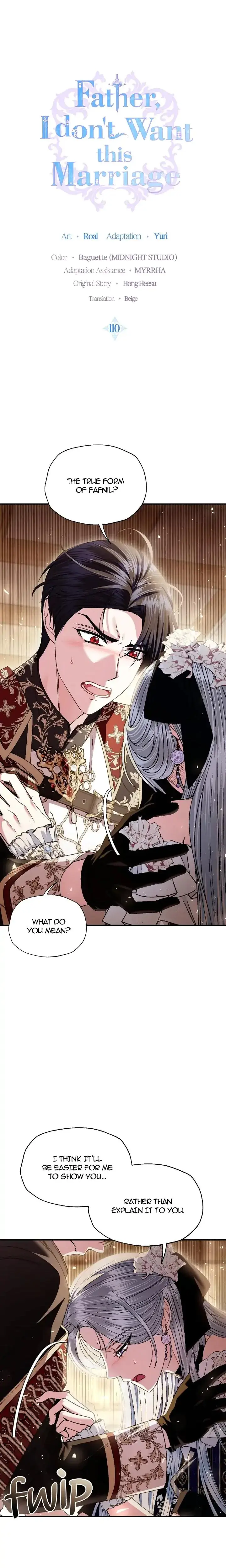 Father I Don T Wan T This Marriage Chapter 110 - Page 1