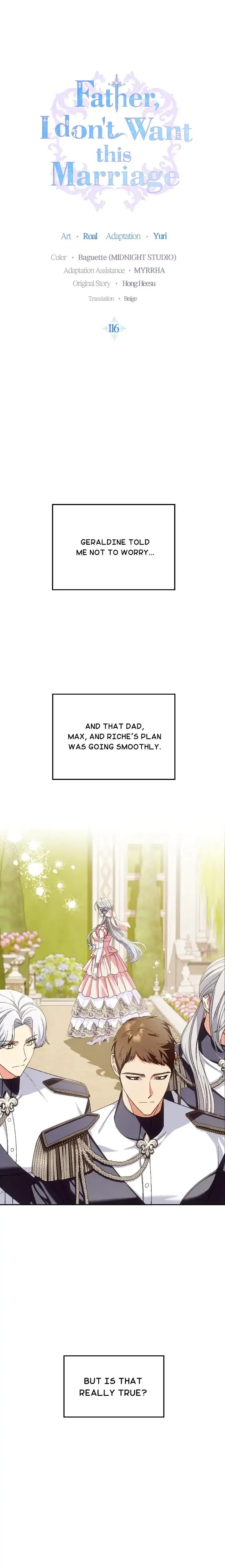 Father I Don T Wan T This Marriage Chapter 116 - Page 1