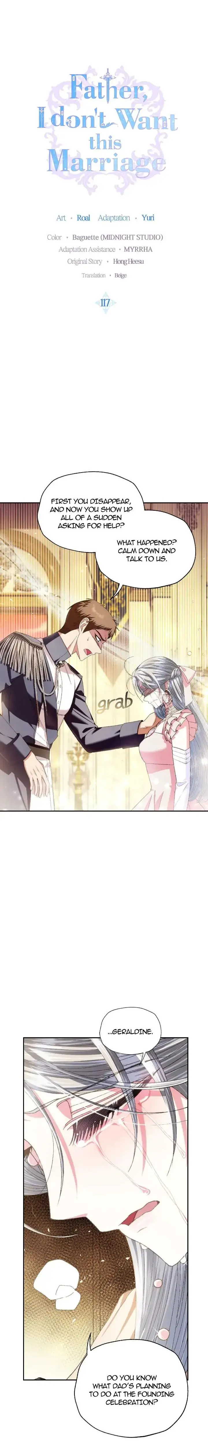 Father I Don T Wan T This Marriage Chapter 117 - Page 1