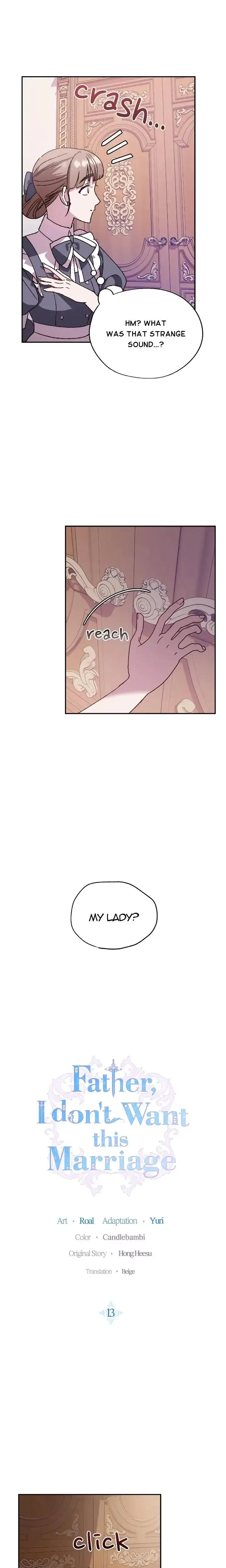 Father I Don T Wan T This Marriage Chapter 13 - Page 1