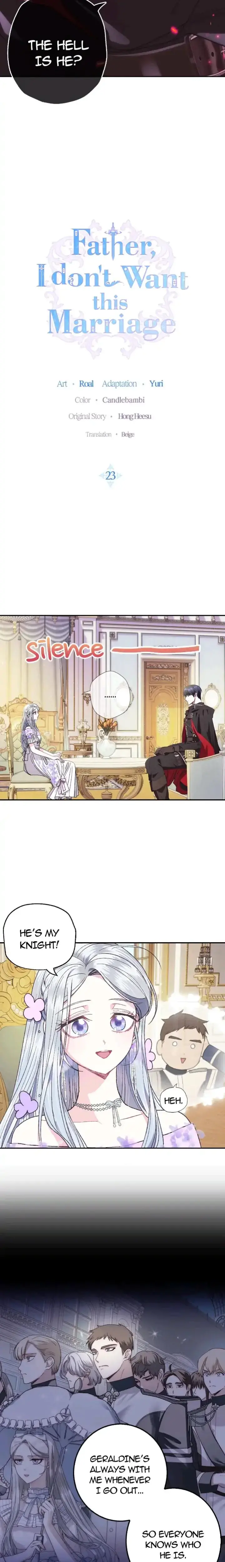Father I Don T Wan T This Marriage Chapter 23 - Page 2