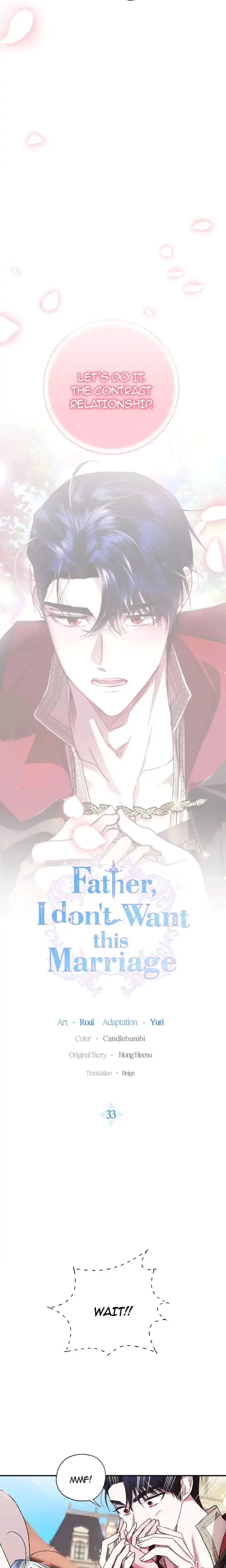 Father I Don T Wan T This Marriage Chapter 33 - Page 2