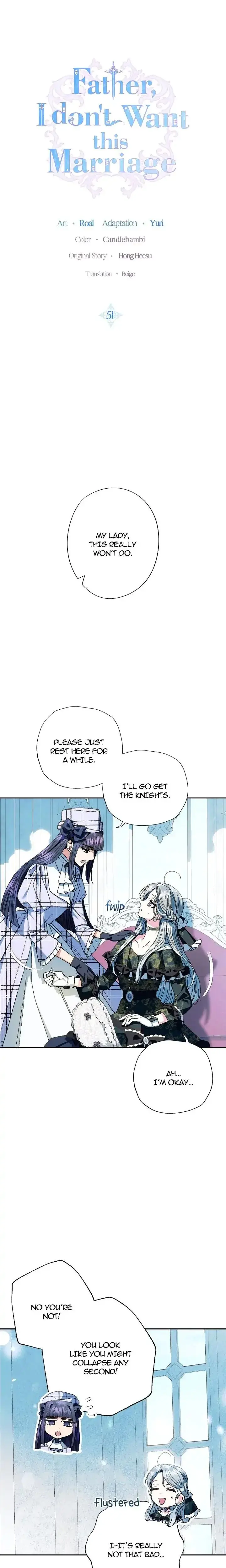 Father I Don T Wan T This Marriage Chapter 51 - Page 1