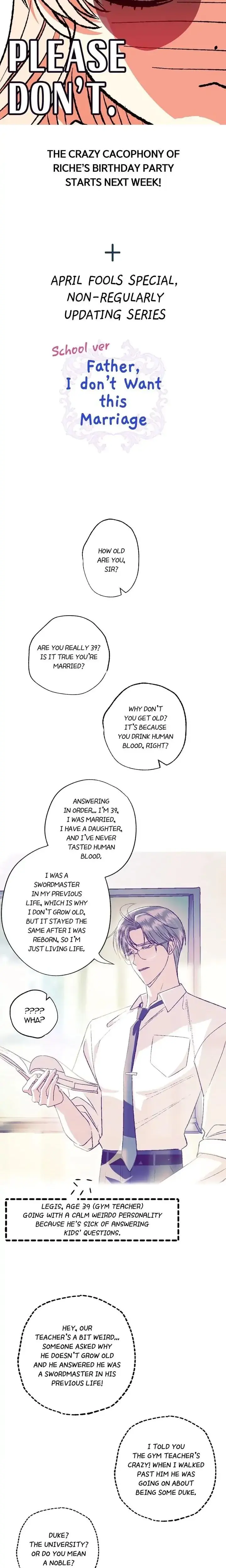 Father I Don T Wan T This Marriage Chapter 68 - Page 33