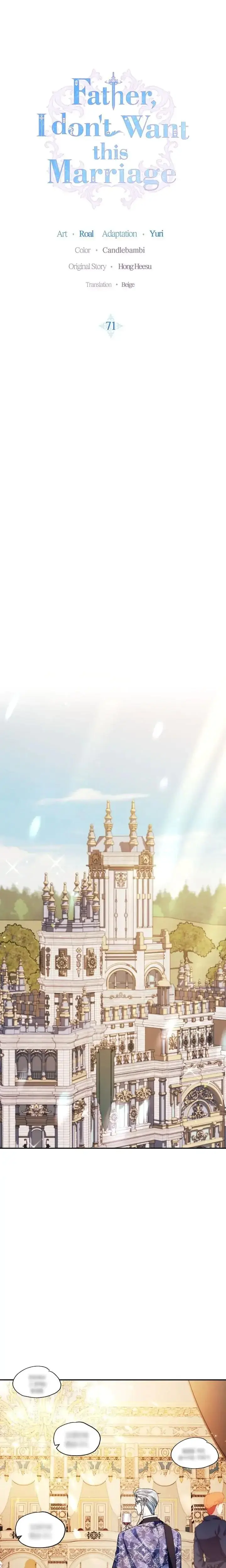 Father I Don T Wan T This Marriage Chapter 71 - Page 1