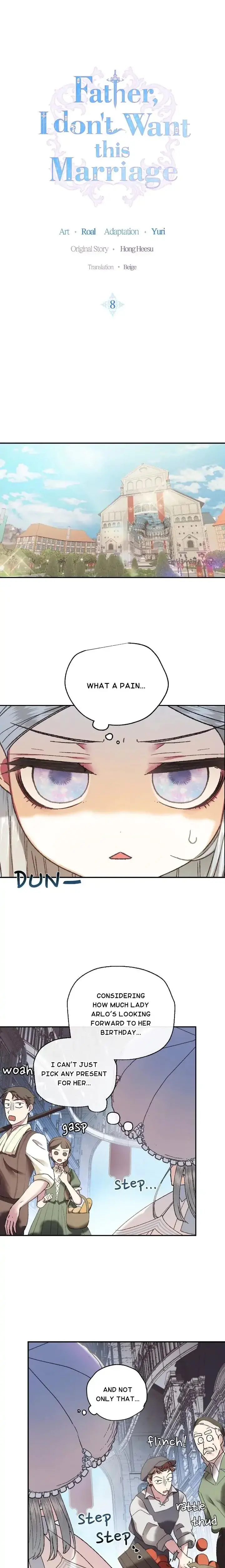 Father I Don T Wan T This Marriage Chapter 8 - Page 1