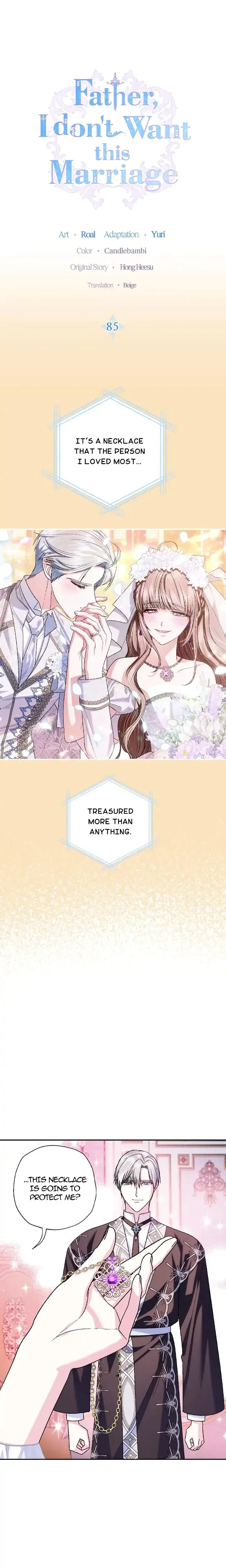 Father I Don T Wan T This Marriage Chapter 85 - Page 1