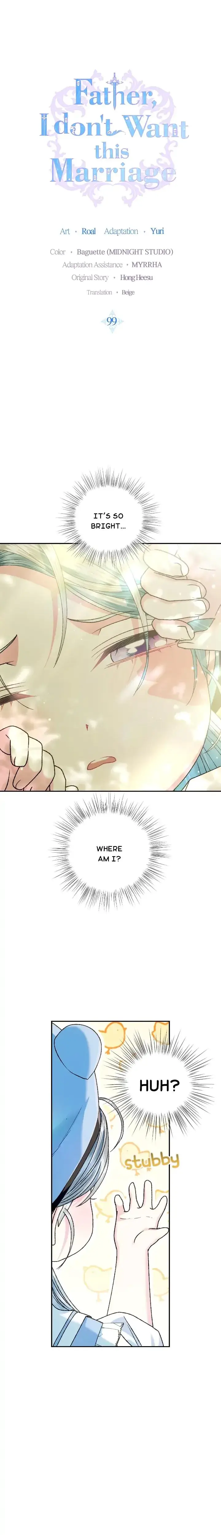 Father I Don T Wan T This Marriage Chapter 99 - Page 1
