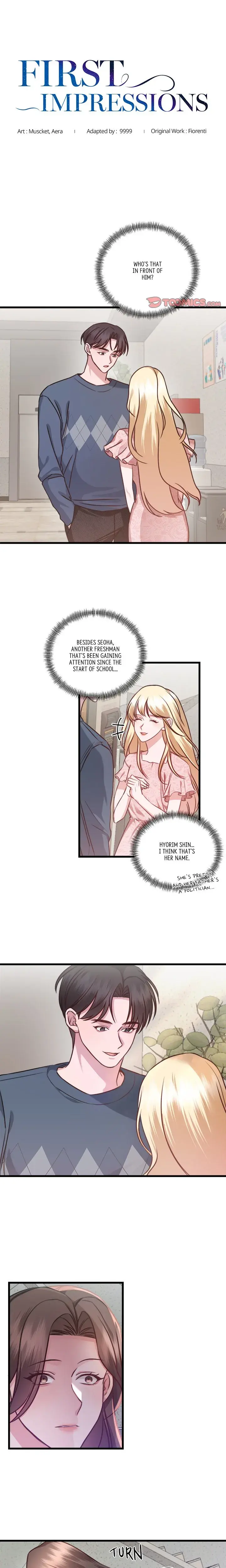 First Impressions Chapter 11 - Page 1