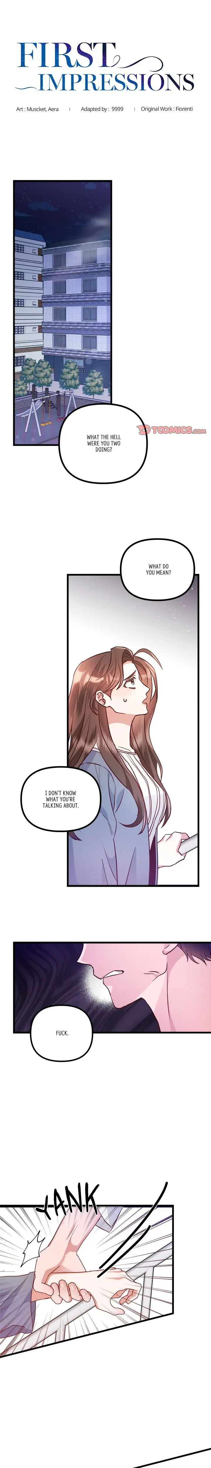 First Impressions Chapter 18 - Page 1