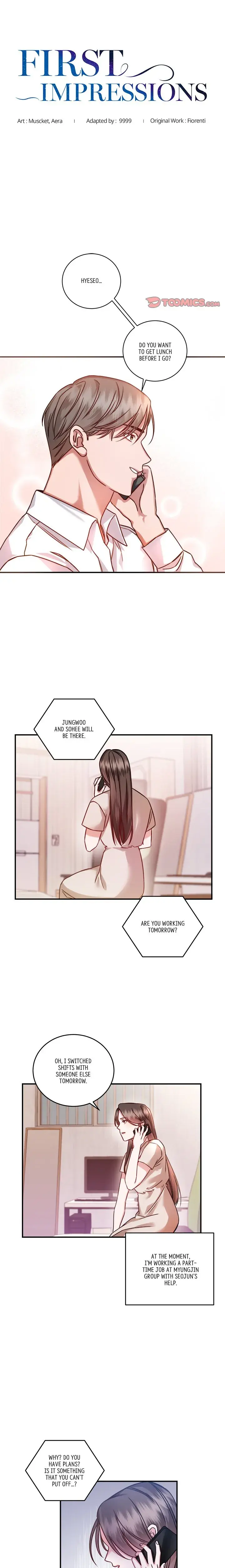 First Impressions Chapter 2 - Page 1