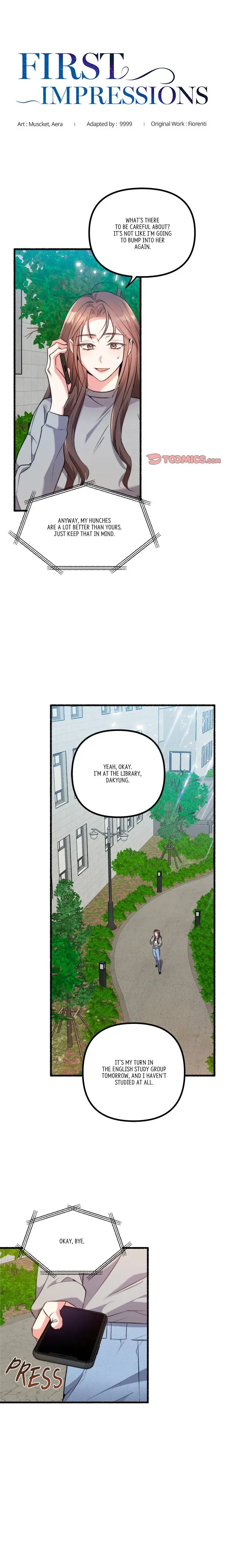 First Impressions Chapter 21 - Page 1