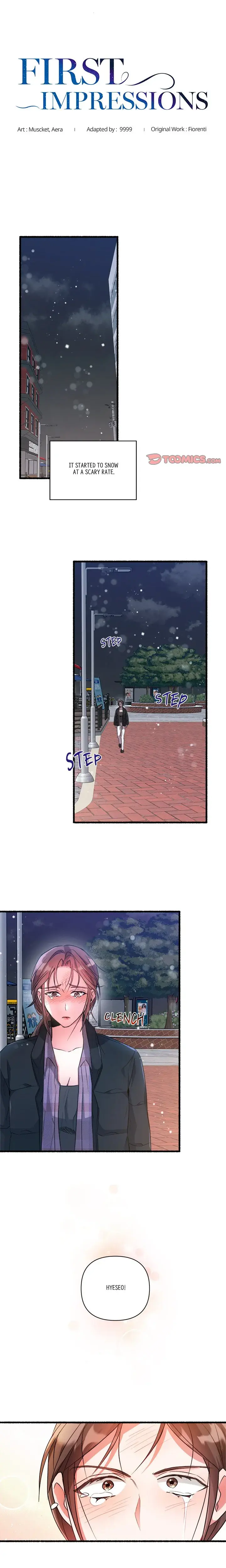 First Impressions Chapter 22 - Page 1