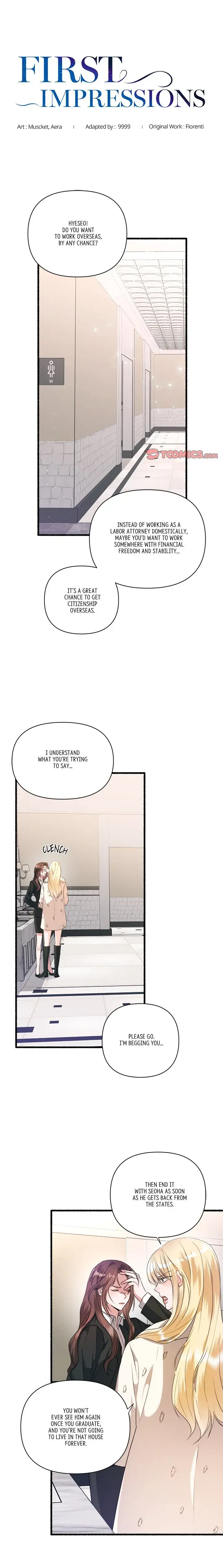 First Impressions Chapter 26 - Page 1