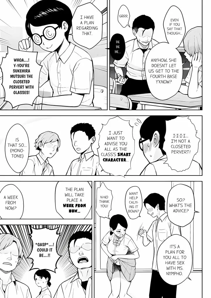First Year Squid Classs Nymphomaniac Teacher Chapter 7 - Page 3