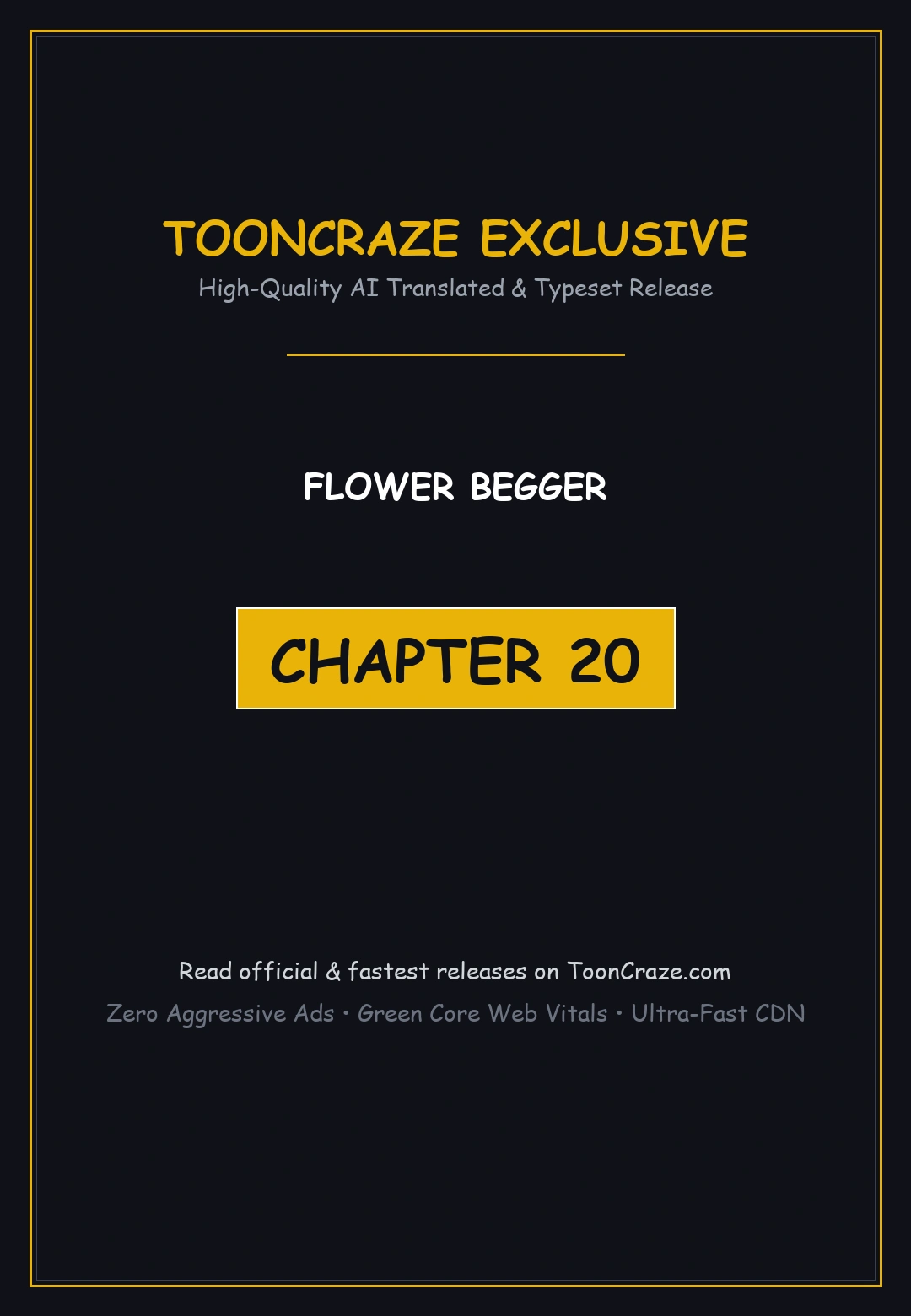 Flower Begger Chapter 20 - Page 1
