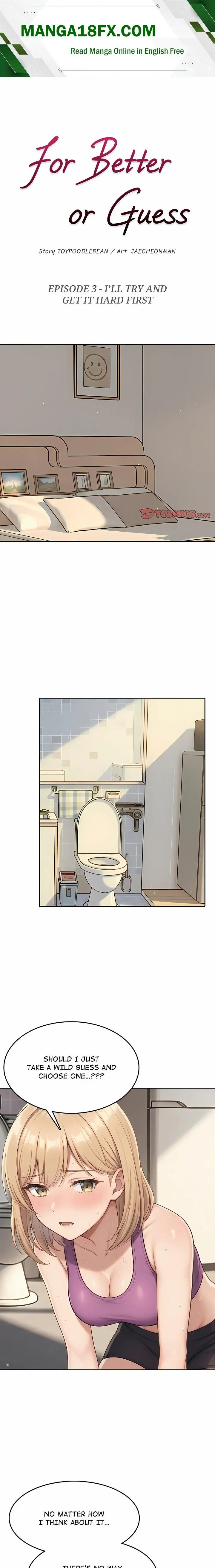 For Better Or Guess Chapter 3 - Page 1