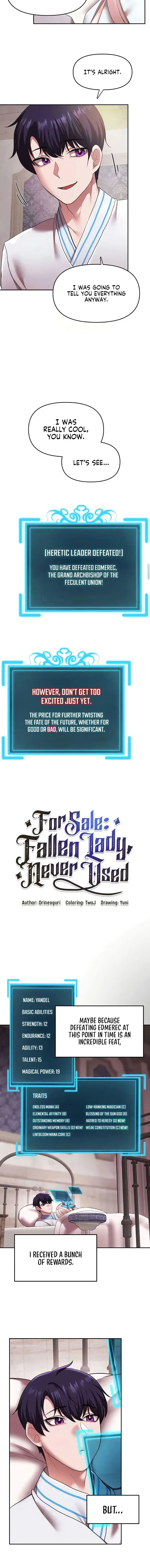For Sale Fallen Lady Never Used Chapter 19 - Page 4