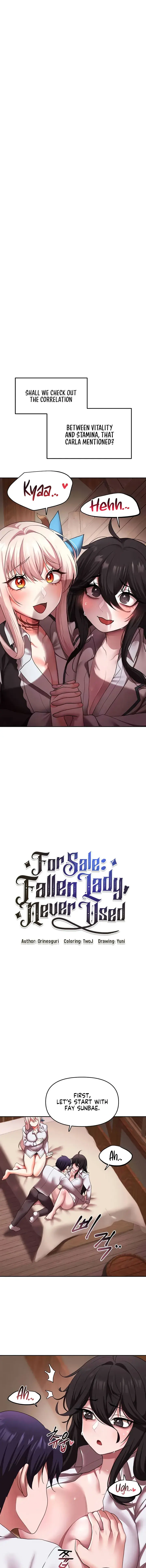 For Sale Fallen Lady Never Used Chapter 22 - Page 1