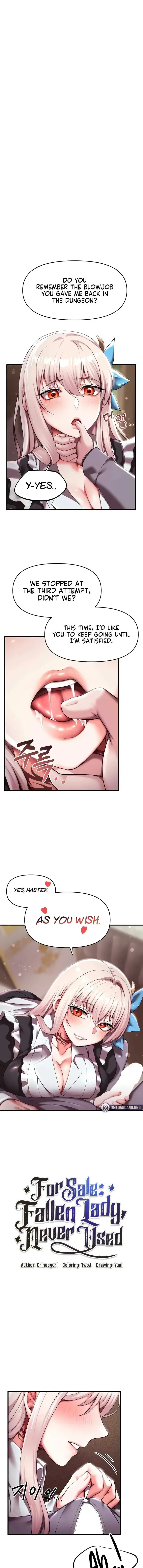 For Sale Fallen Lady Never Used Chapter 8 - Page 1