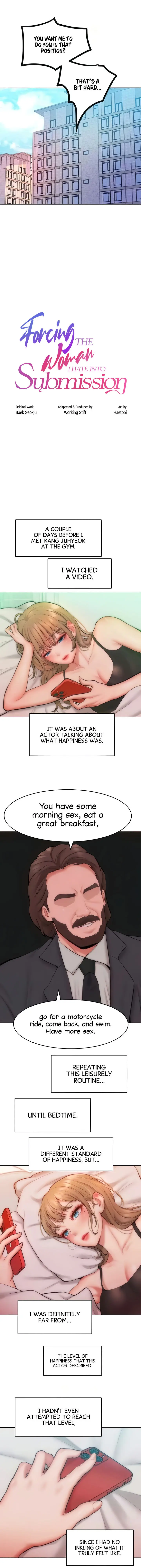 Forcing The Woman I Despise Into Submission Chapter 30 - Page 2