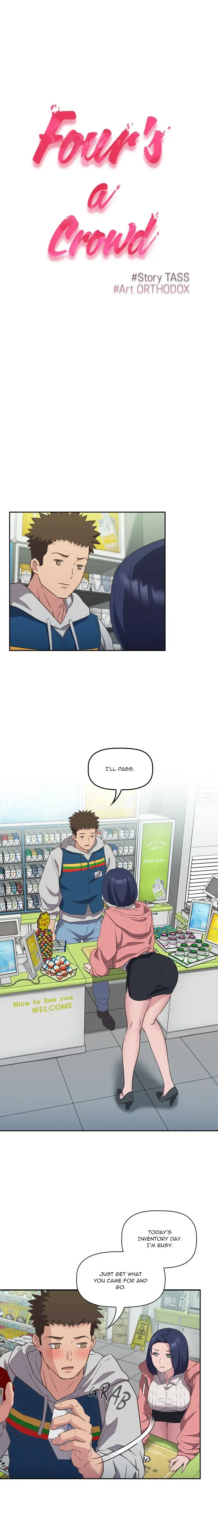 Fours A Crowd Chapter 10 - Page 3
