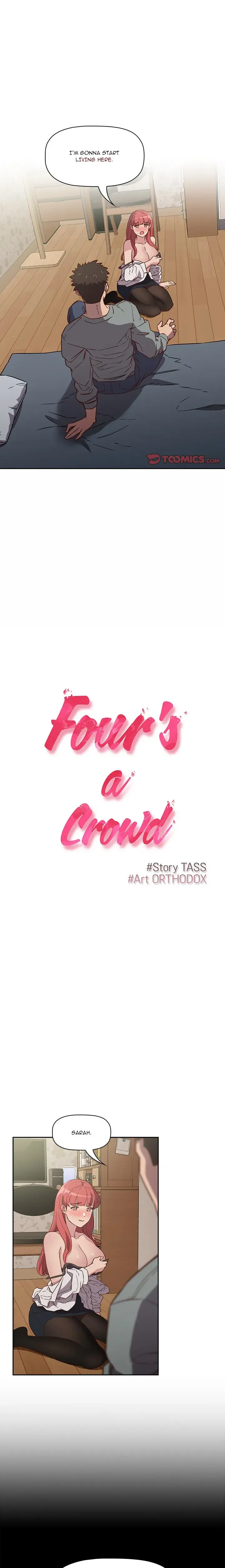 Fours A Crowd Chapter 3 - Page 1