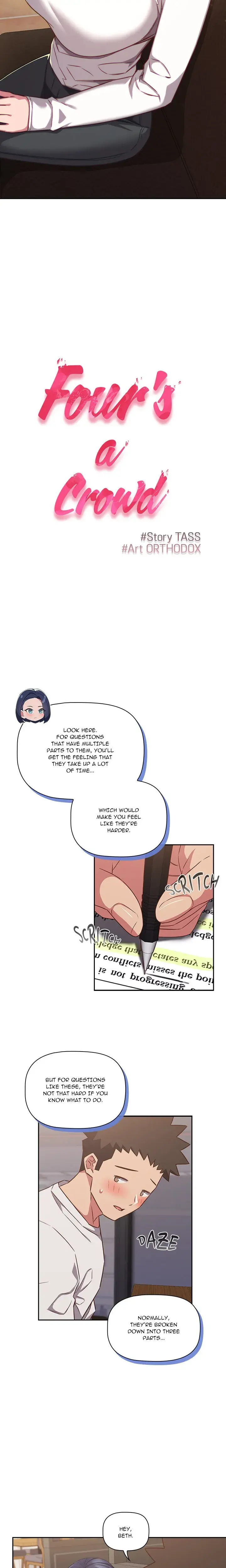 Fours A Crowd Chapter 34 - Page 5