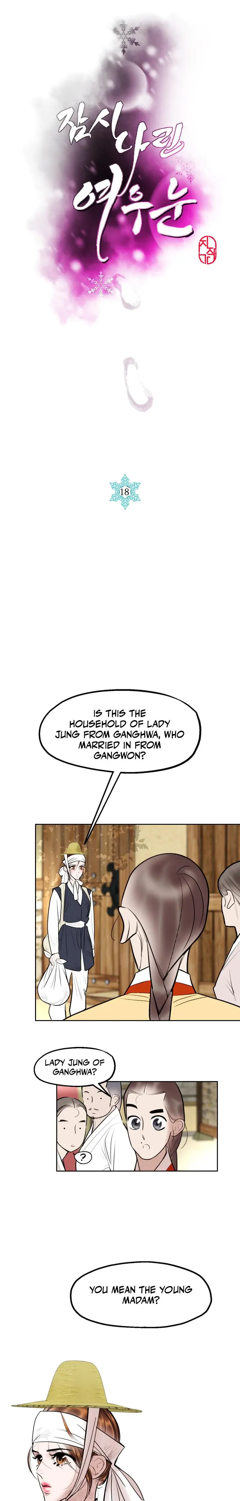 Fox Eyes Briefly Opened Chapter 18 - Page 1