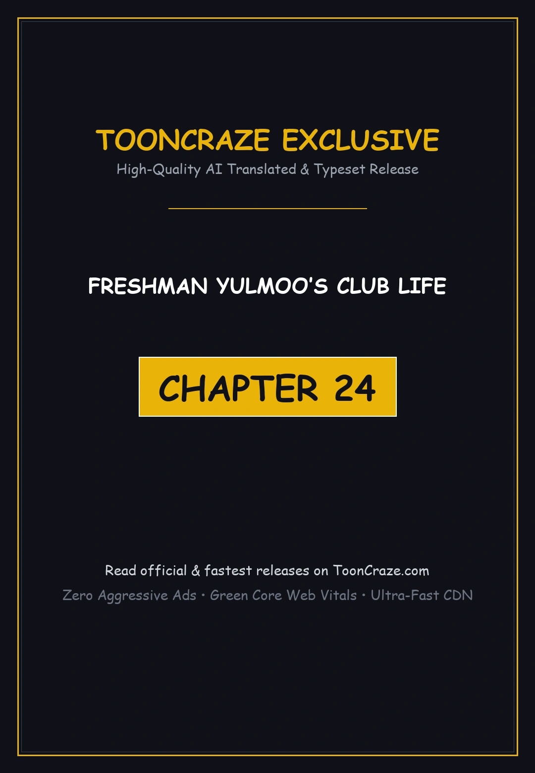 Freshman Yulmoos Club Life Chapter 24 - Page 1