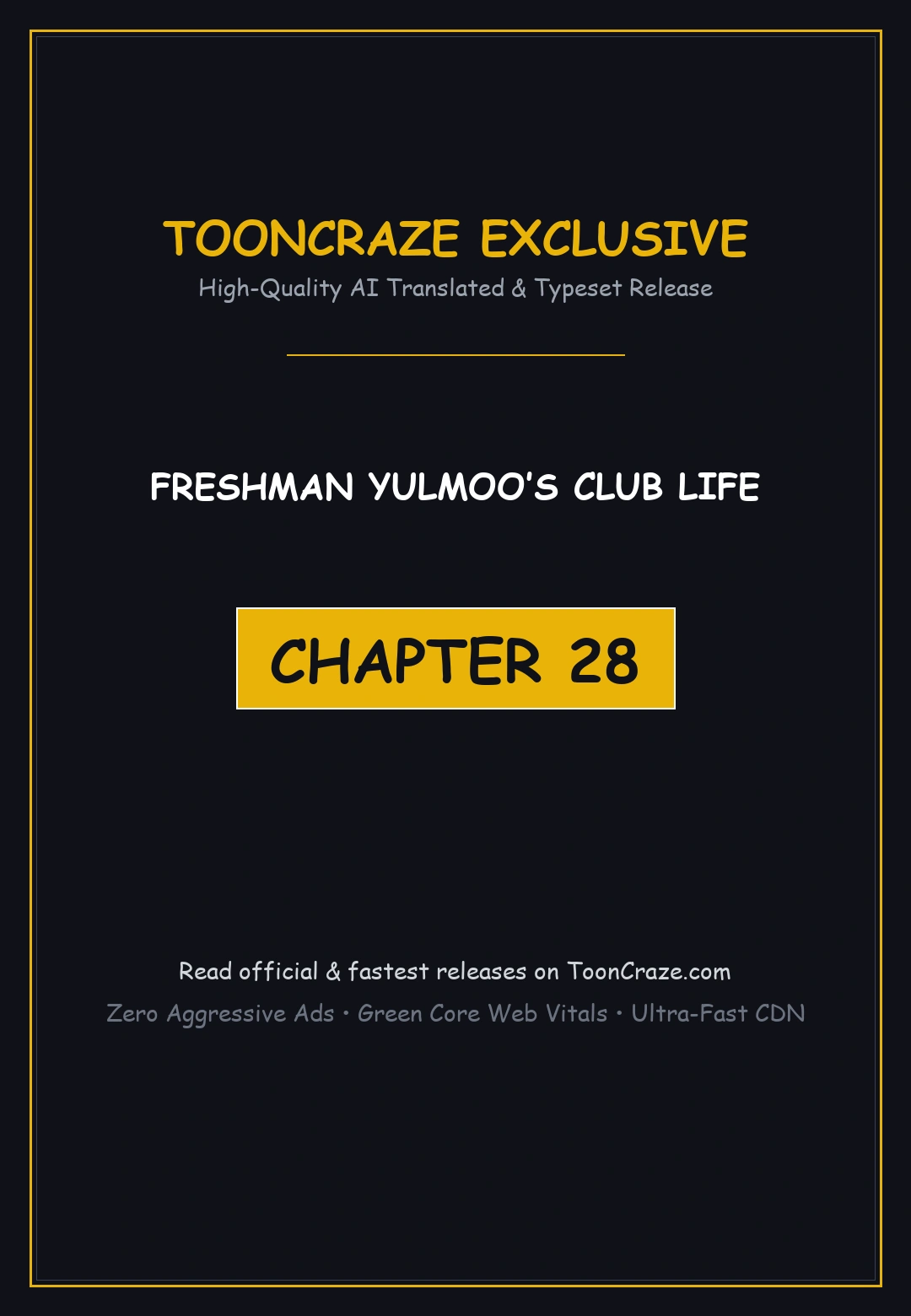 Freshman Yulmoos Club Life Chapter 28 - Page 1