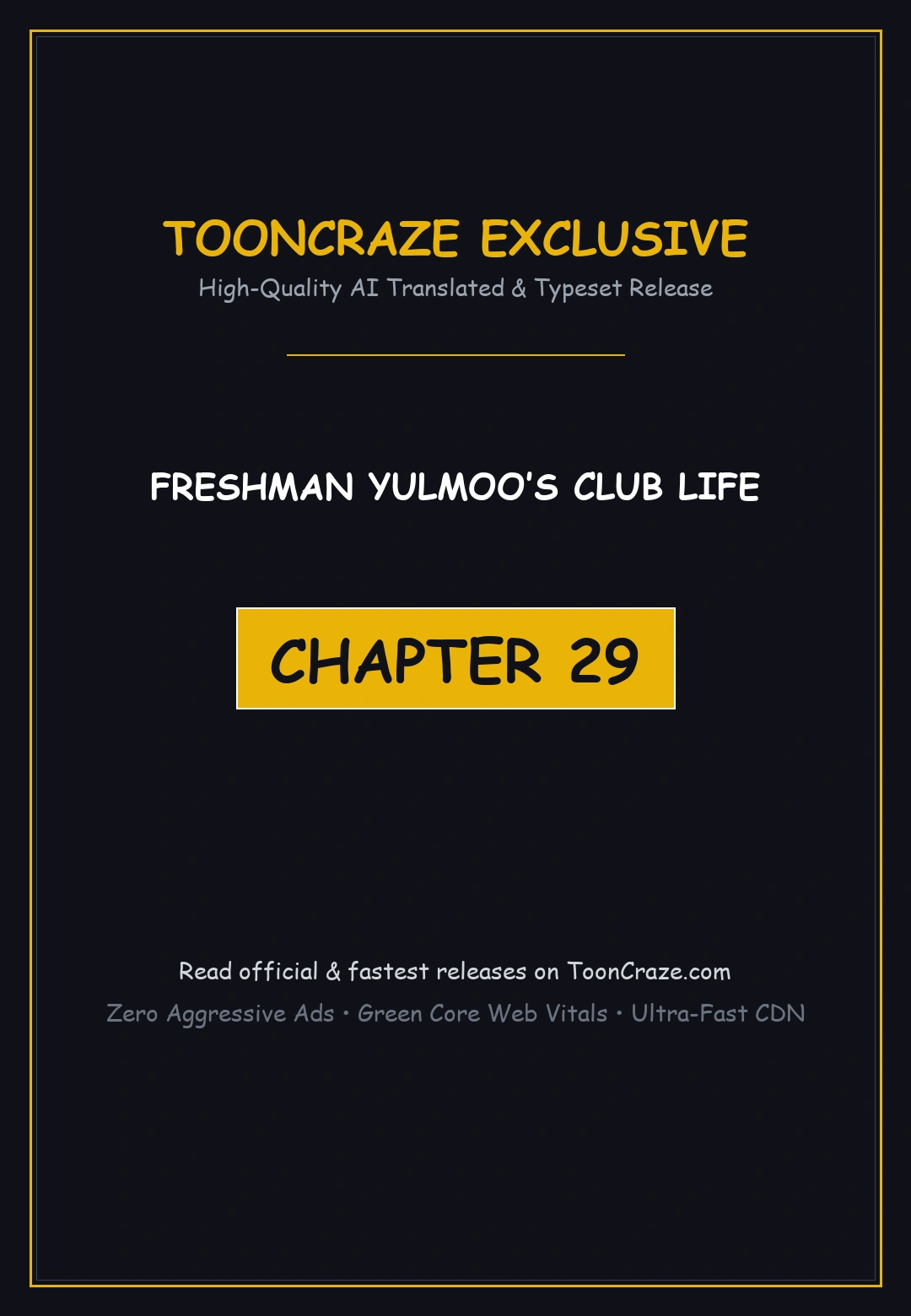 Freshman Yulmoos Club Life Chapter 29 - Page 1