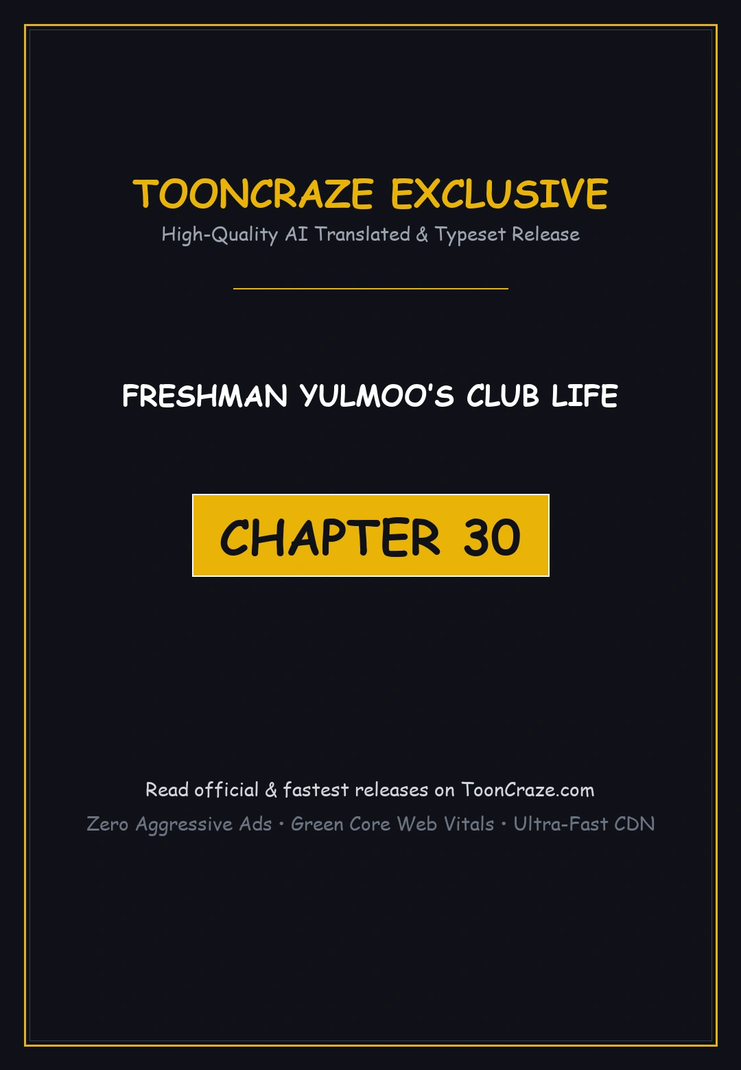 Freshman Yulmoos Club Life Chapter 30 - Page 1