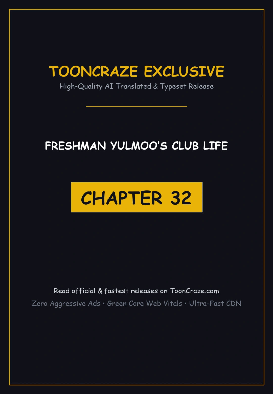 Freshman Yulmoos Club Life Chapter 32 - Page 1