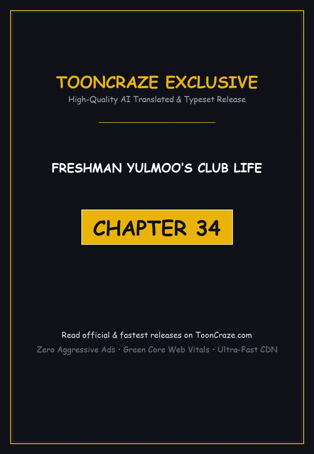 Freshman Yulmoos Club Life Chapter 34 - Page 1