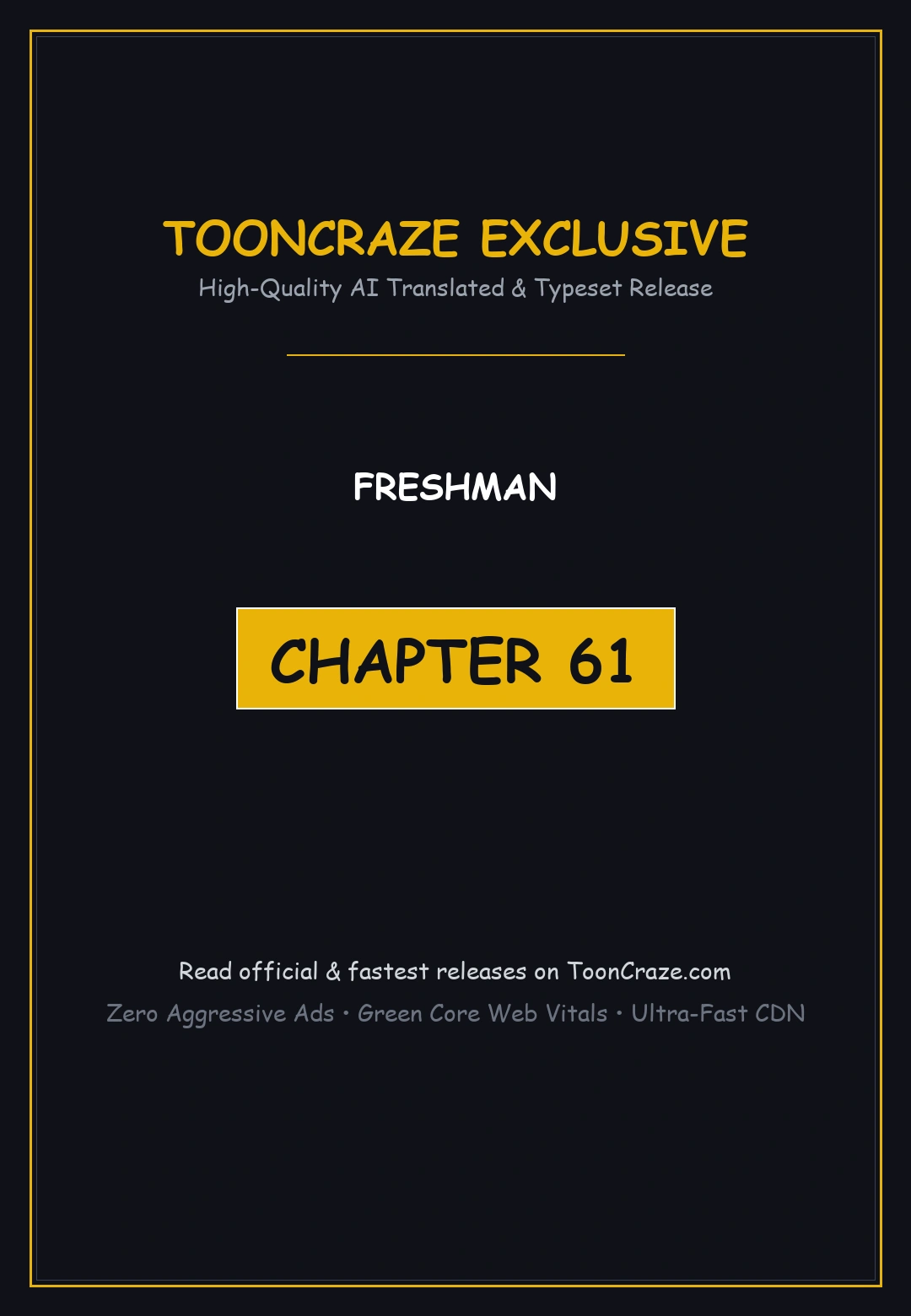 Freshman Chapter 61 - Page 1