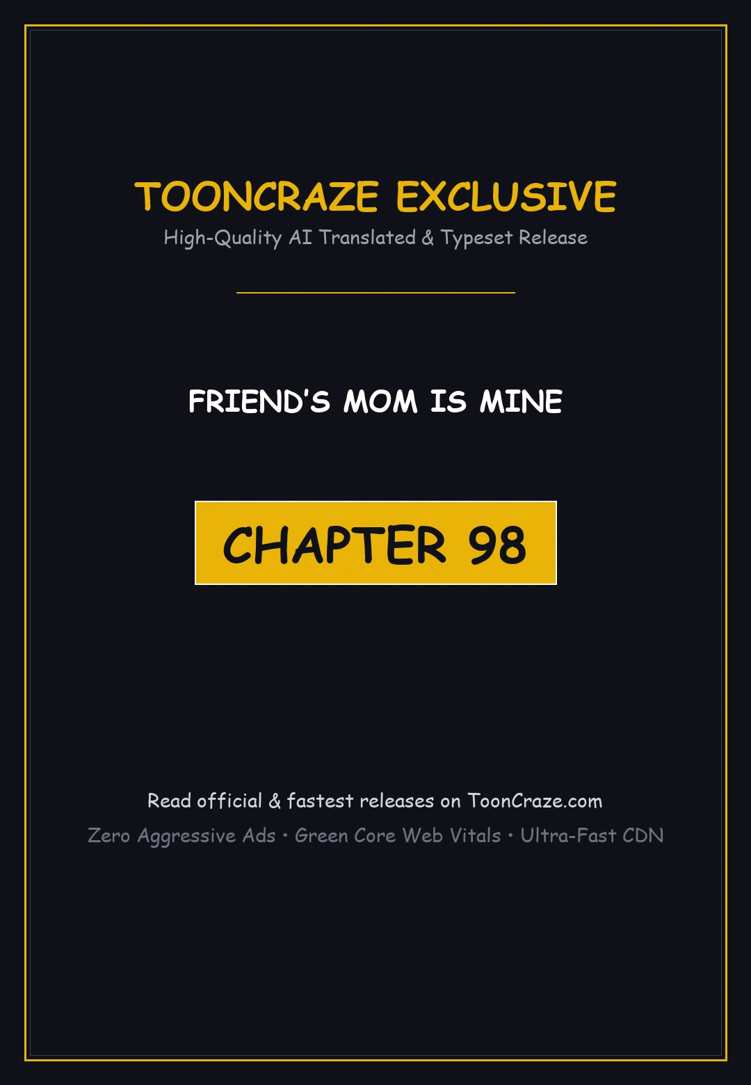 Friends Mom Is Mine Chapter 98 - Page 1