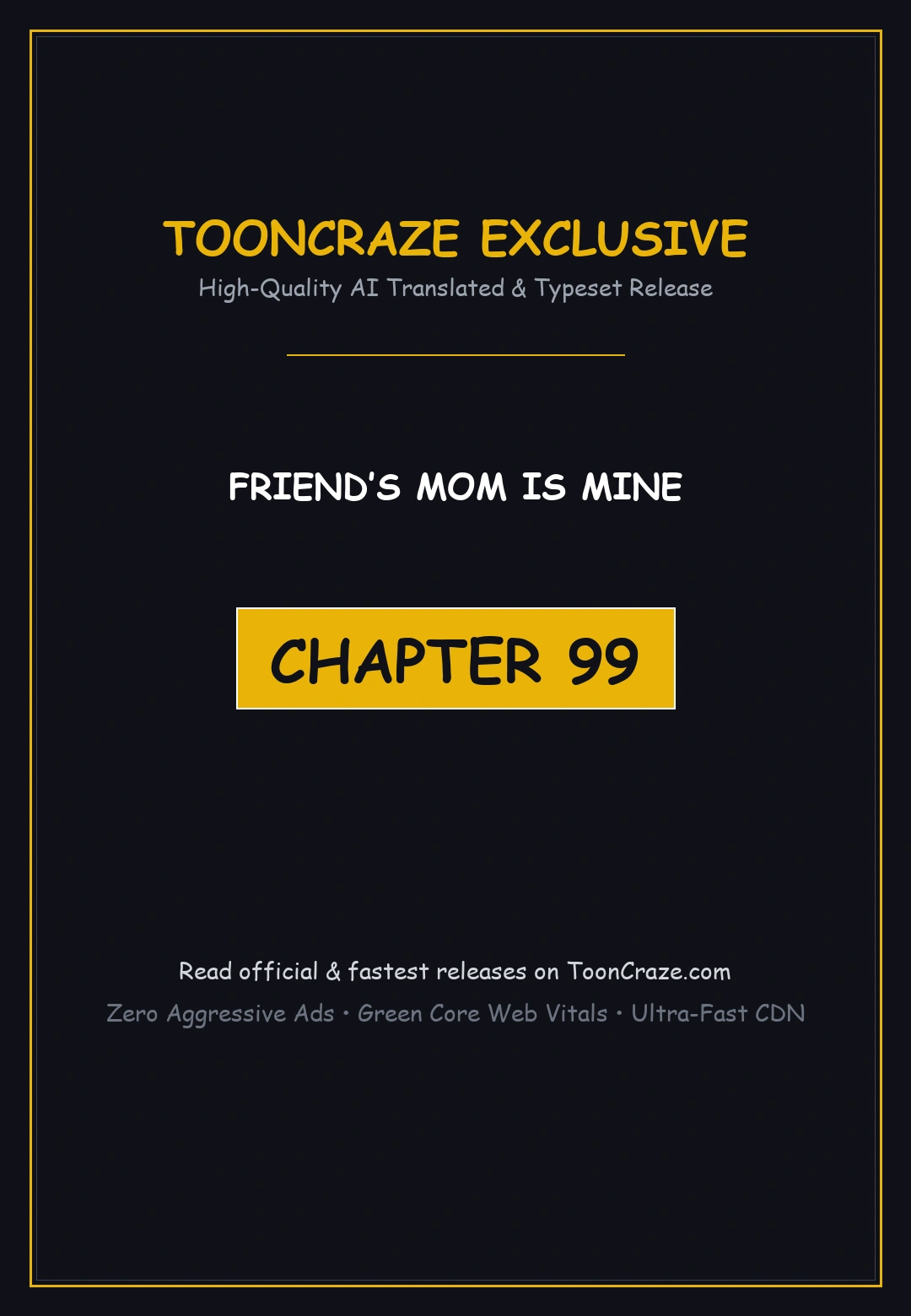 Friends Mom Is Mine Chapter 99 - Page 1