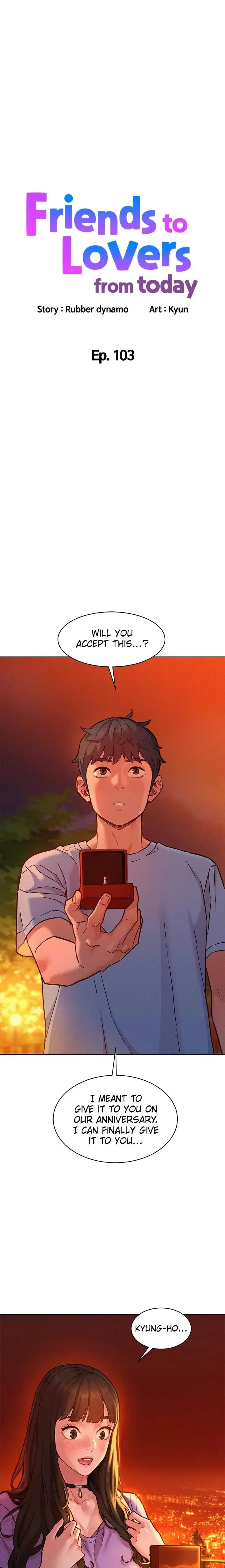Friends To Lovers From Today Chapter 103 - Page 1
