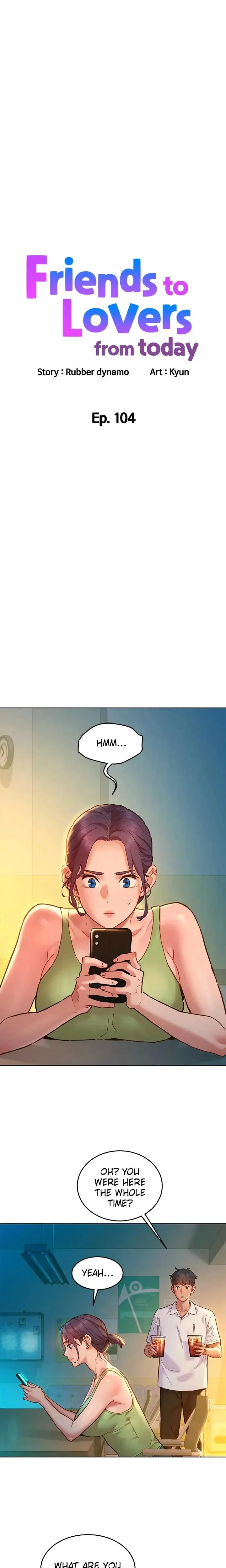 Friends To Lovers From Today Chapter 104 - Page 1