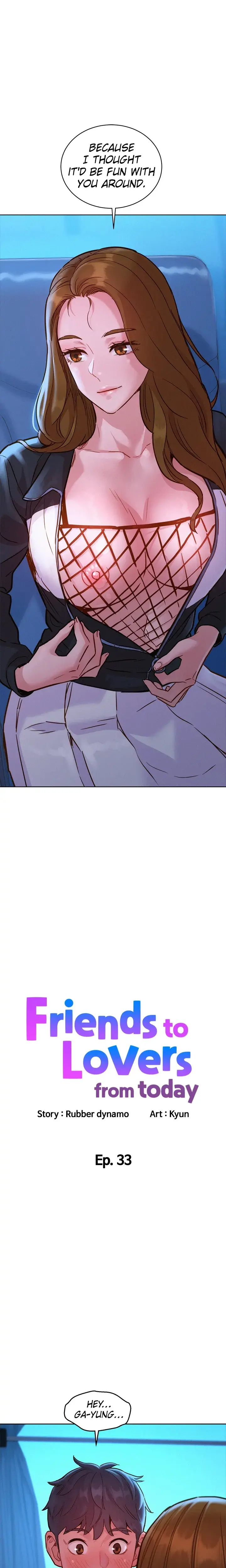 Friends To Lovers From Today Chapter 33 - Page 1