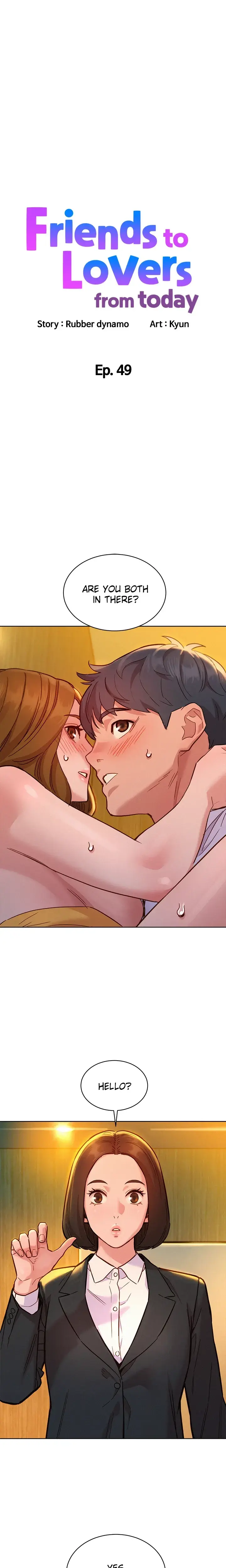 Friends To Lovers From Today Chapter 49 - Page 1