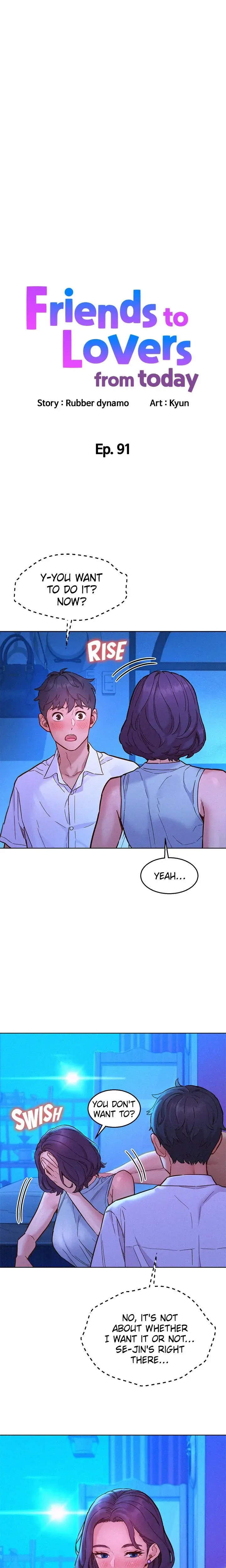 Friends To Lovers From Today Chapter 91 - Page 1