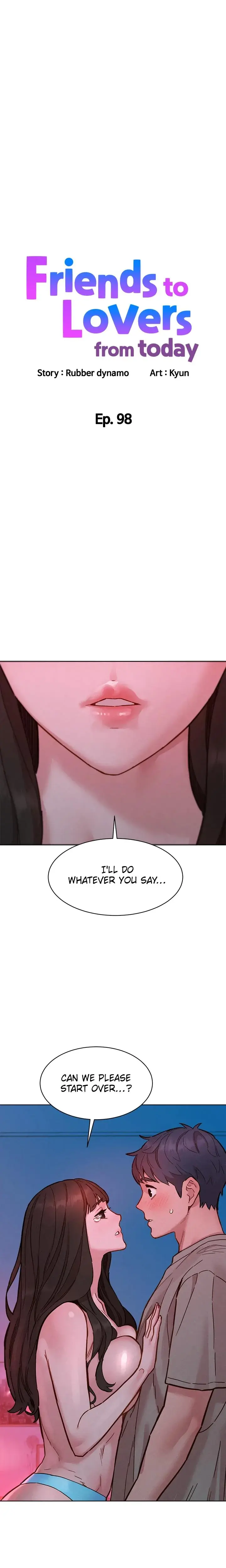 Friends To Lovers From Today Chapter 98 - Page 1