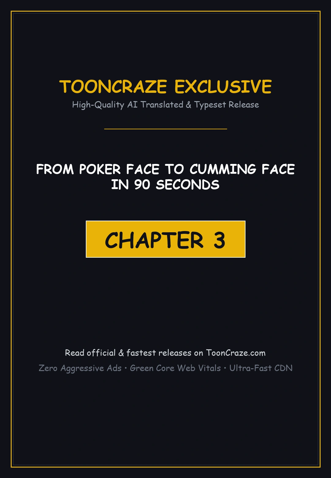 From Poker Face To Cumming Face In 90 Seconds Chapter 3 - Page 1
